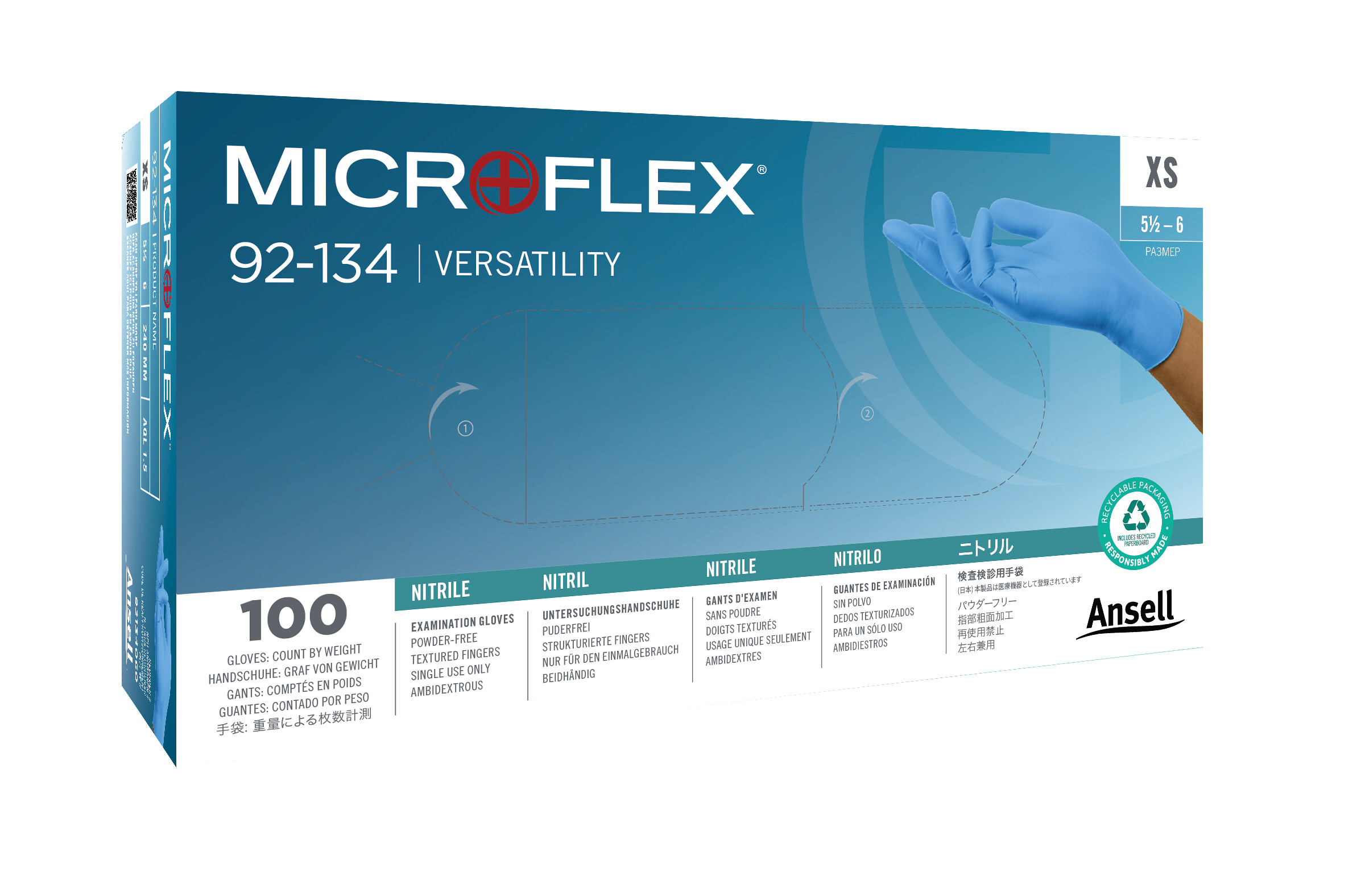 NITRILE DISPOSABLE GLOVES