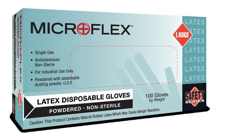 LATEX DISPOSABLE GLOVES