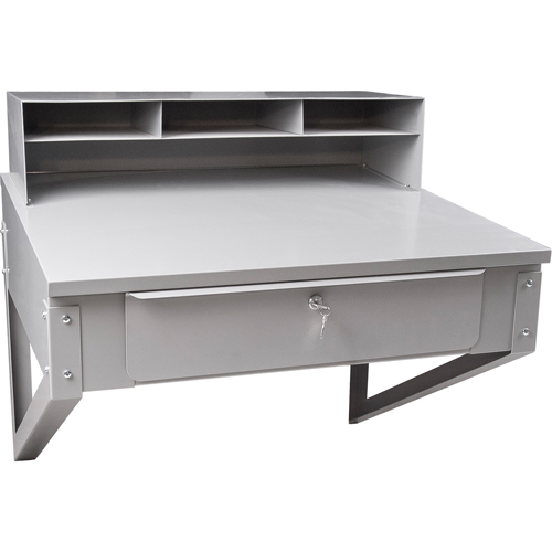 Wall-Mounted Shop Desk