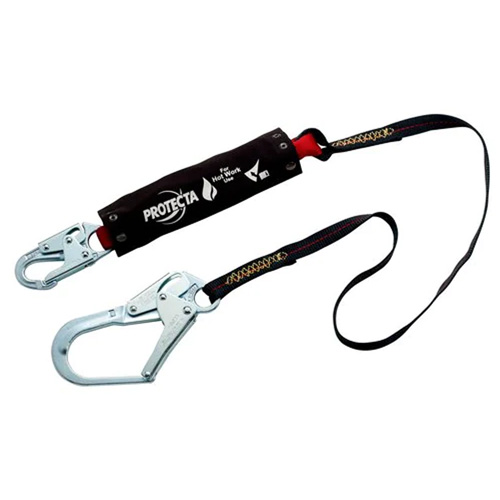 Shock-Absorbing Lanyard