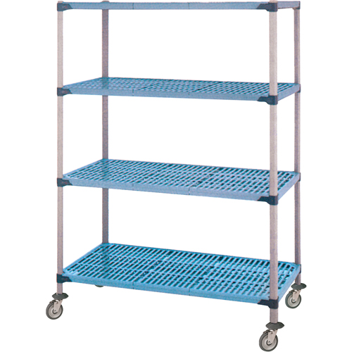 Coated Wire Shelf Unit